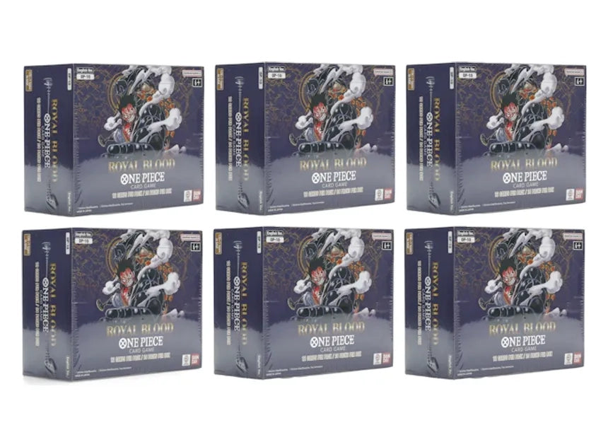 Bandai One Piece Royal Blood Booster Box (English) OP10 6x Lot
