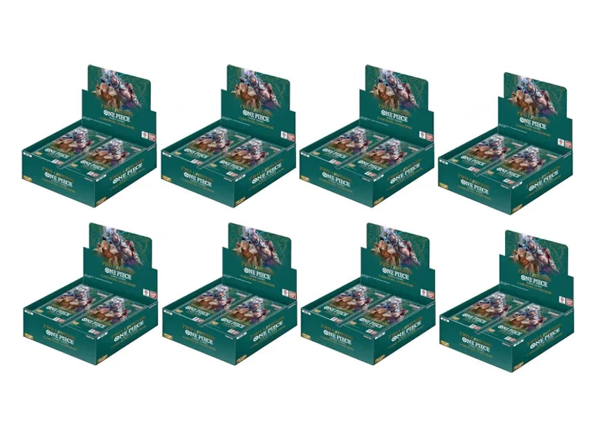 Bandai One Piece Card Game Two Legends Booster Box (OP-08 English) 8x Lot