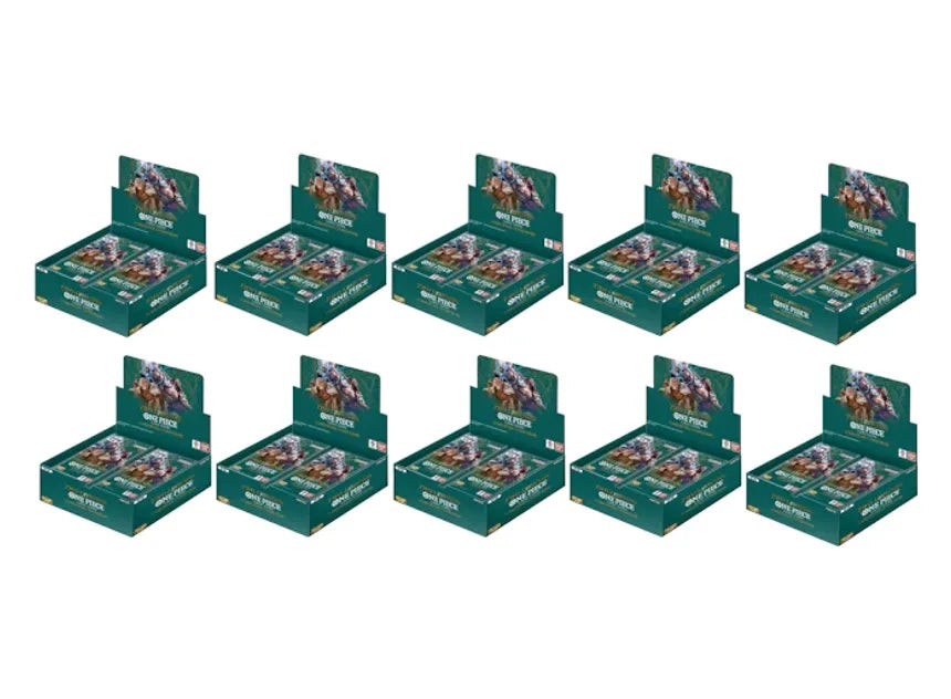 Bandai One Piece Card Game Two Legends Booster Box (OP-08 English) 10x Lot