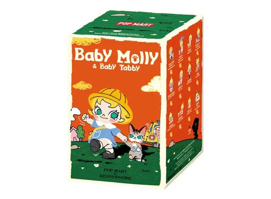 Pop Mart Baby Molly & Baby Tabby Series Figures Single Blind Box