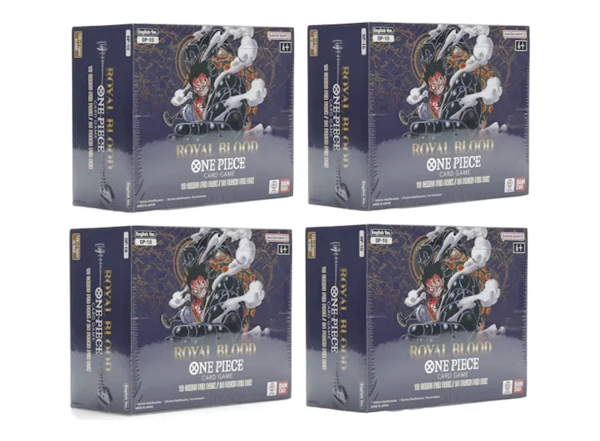 Bandai One Piece Royal Blood Booster Box (English) OP10 4x Lot