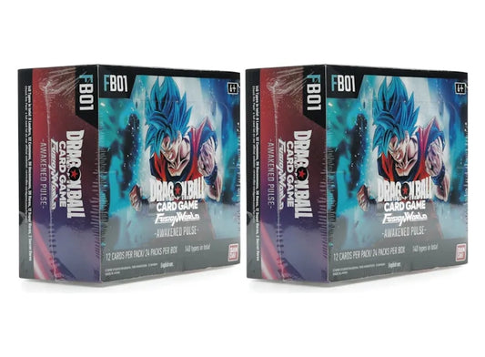 Dragon Ball Z Fusion World Awakened Pulse FB01 Booster Box (English) 2x Lot