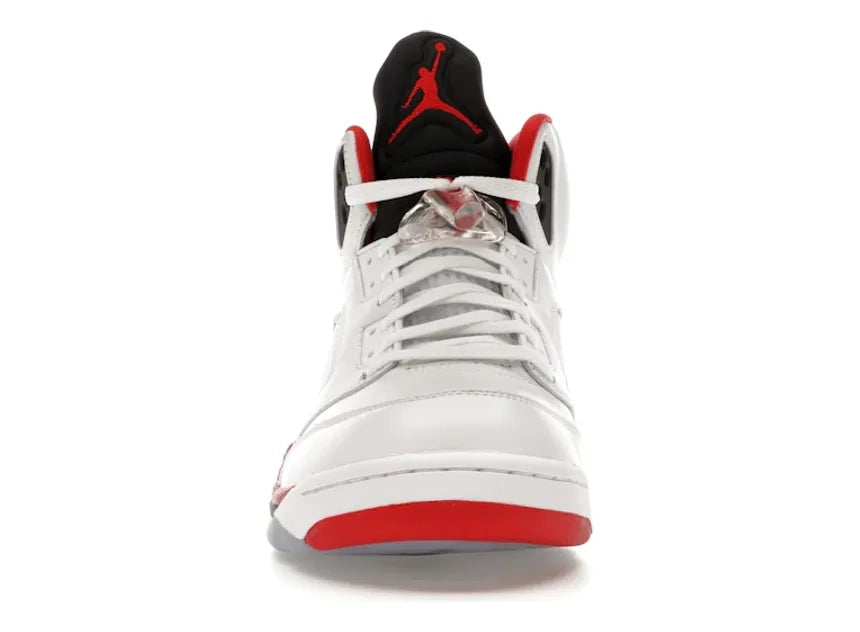 Jordan 5 Retro Fire Red Black Tongue (2025)