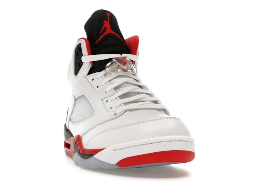 Jordan 5 Retro Fire Red Black Tongue (2025)