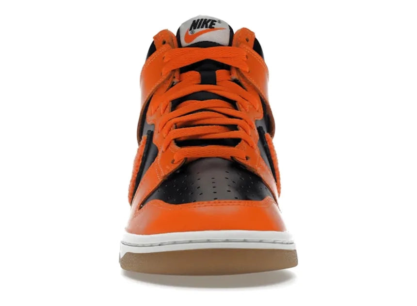 Nike Dunk High Retro Chenille Swoosh Safety Orange