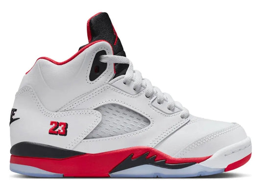 Jordan 5 Retro Fire Red Black Tongue (2025) (PS)