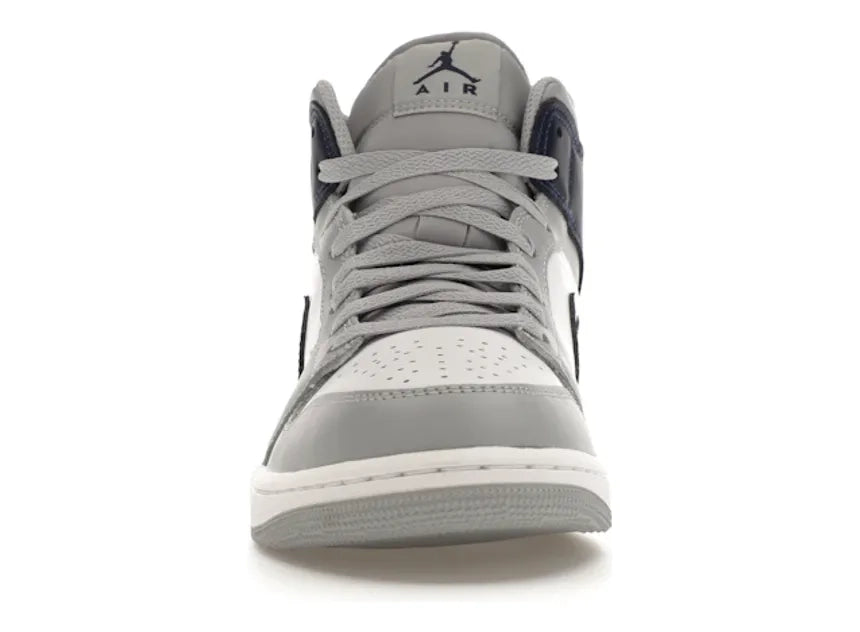 Jordan 1 Mid Wolf Grey Midnight Navy