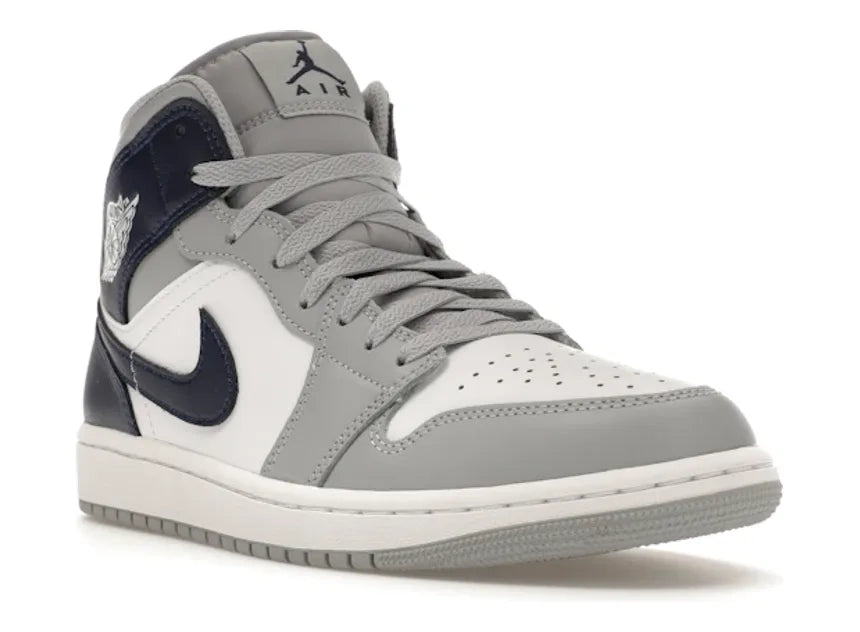 Jordan 1 Mid Wolf Grey Midnight Navy