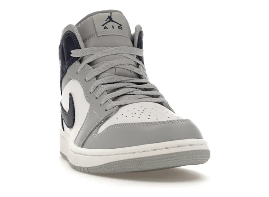 Jordan 1 Mid Wolf Grey Midnight Navy