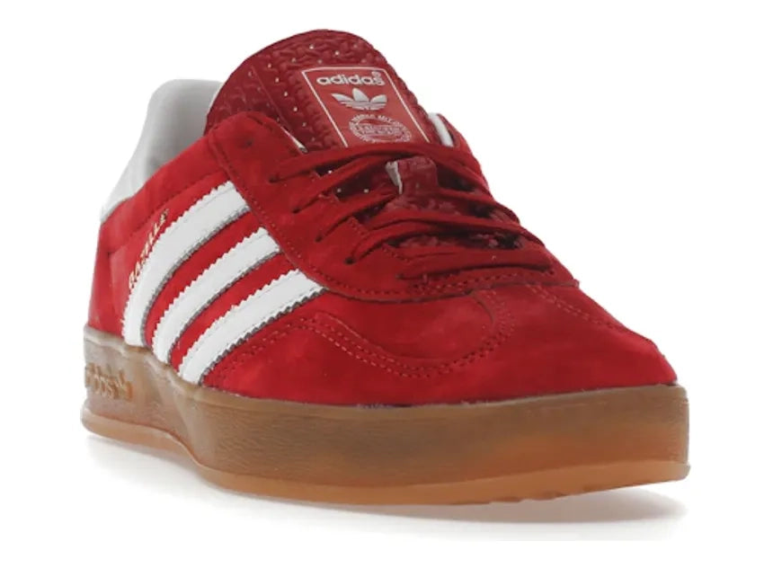 adidas Gazelle Scarlet Cloud White