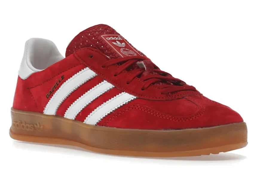 adidas Gazelle Scarlet Cloud White