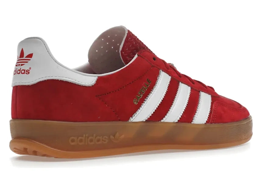 adidas Gazelle Scarlet Cloud White